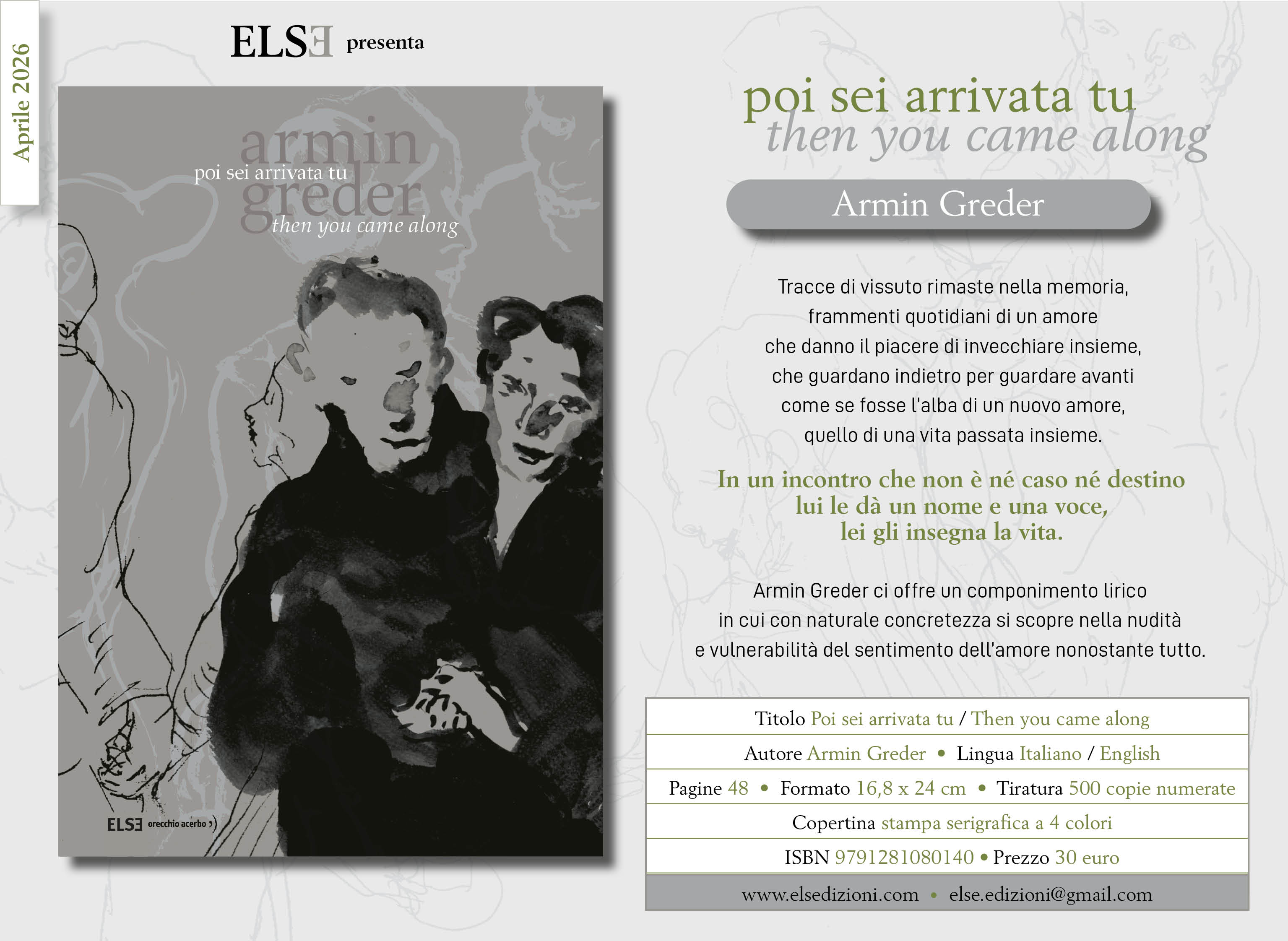 POI SEI ARRIVATA TU catalogo